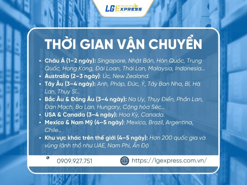 Thời Gian Gửi Hàng Trung Thu Đi Nước Ngoài